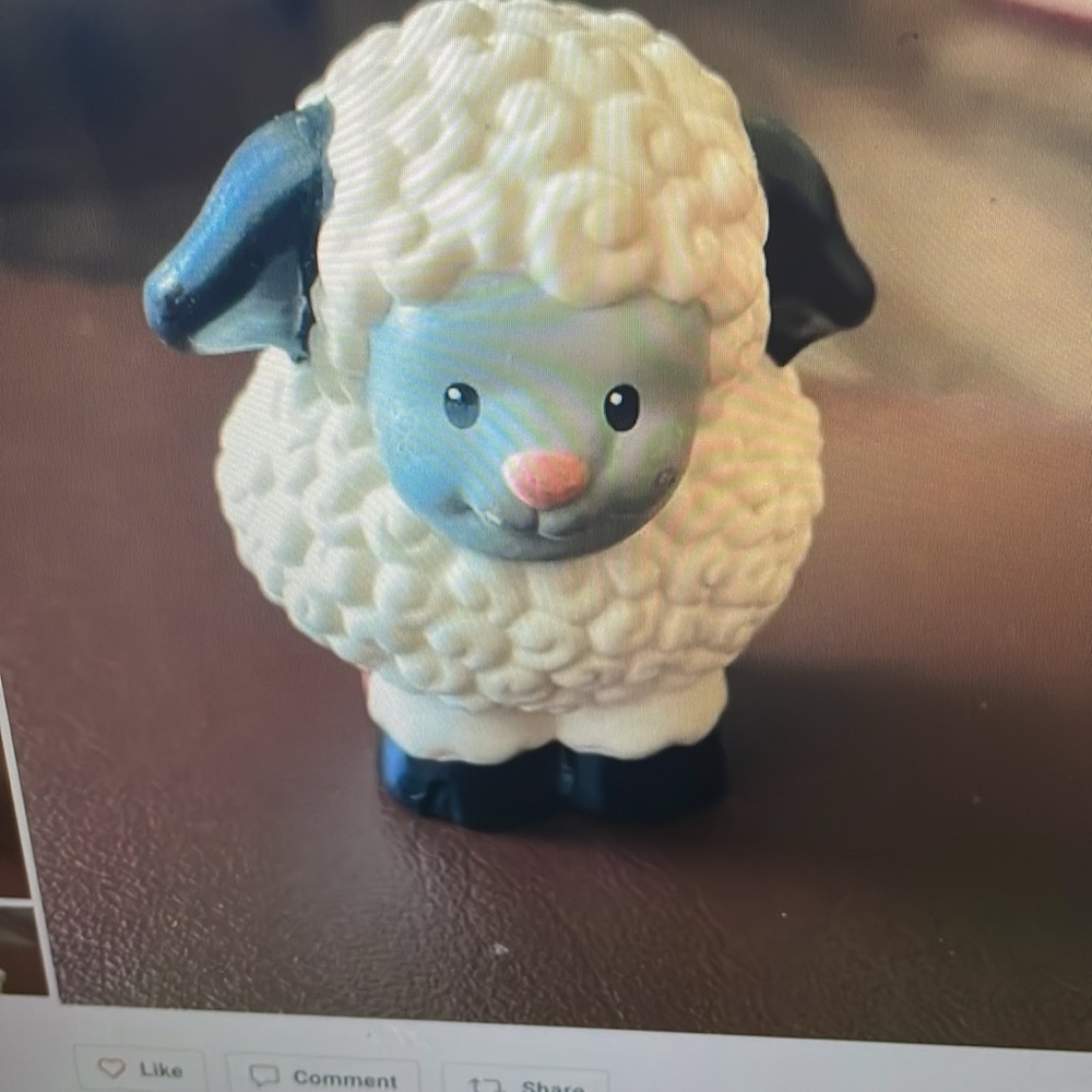 VTG Mattel Fisher Price Little People Replacement Sheep 2001